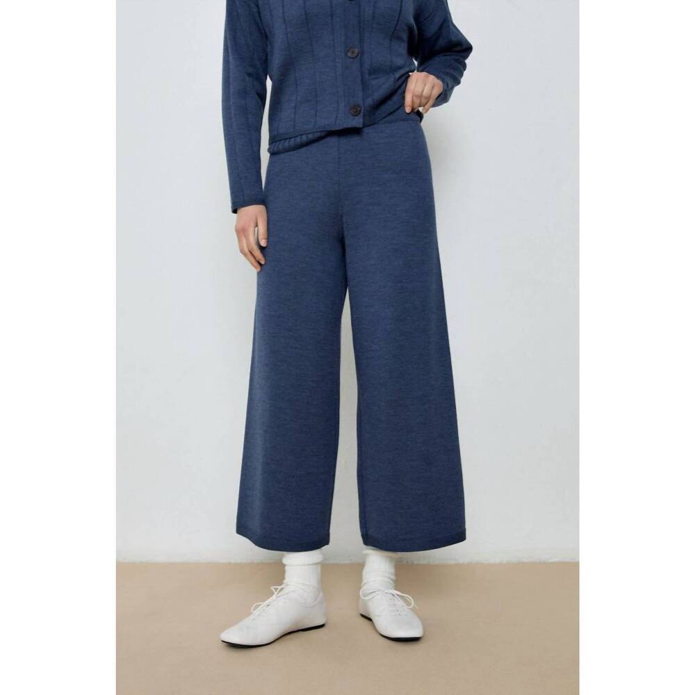 NEW DIARTE porter pants in blue melange